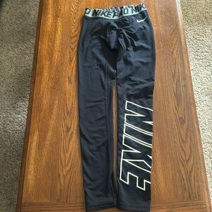 Boys black Nike pants